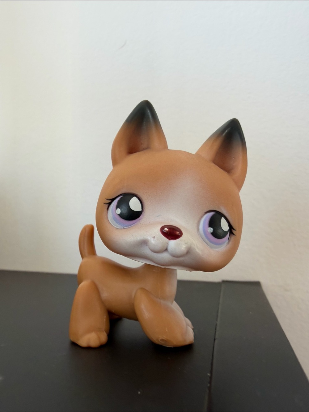 2004 LPS #112 Littlest Pet Shop German Shepherd Dog